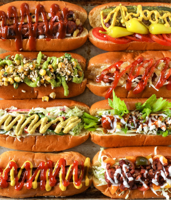 Make Your Own Hot Dog Bar!