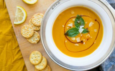 Recipe: Cozy Coconut, Sweet Potato, Pumpkin Spiced Soup!