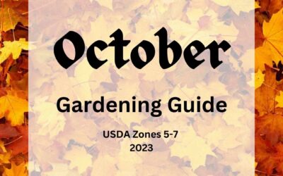 October Gardening Guide