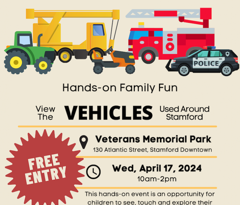 Stamford Touch-A-Truck is Back for April 2024!