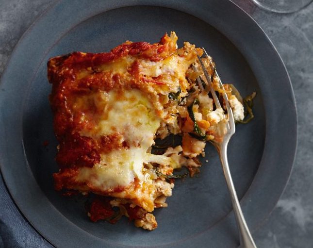 Recipe: Spring Veggie Matzo Lasagna