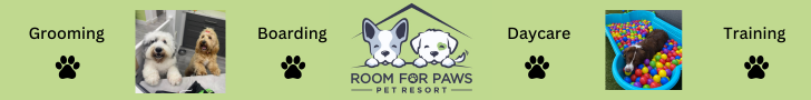 room for paws banner