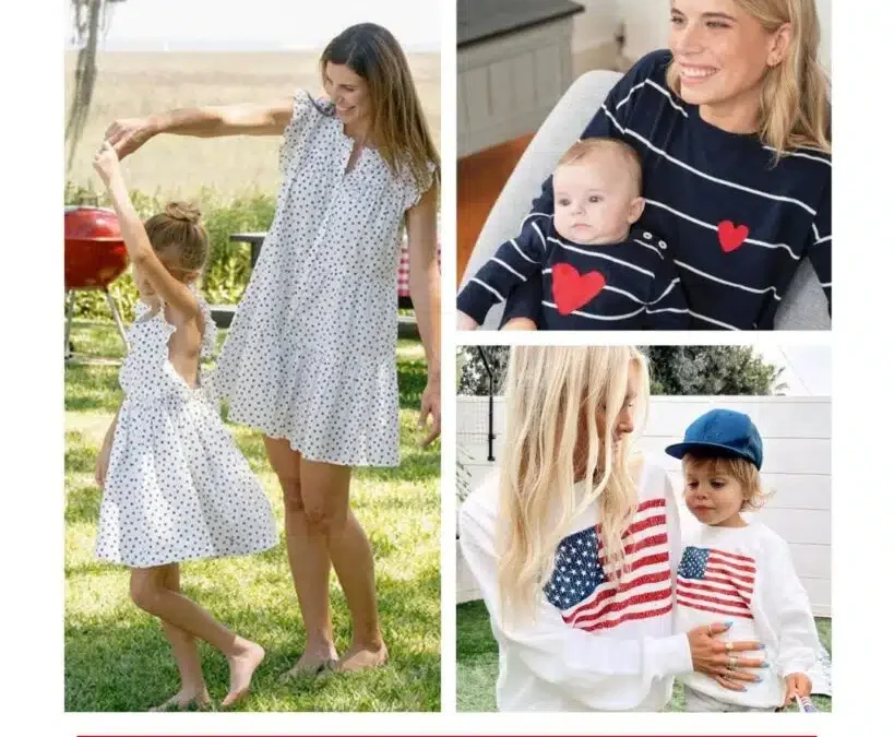 Mommy & Me Matching: Stars and Stripes Edition