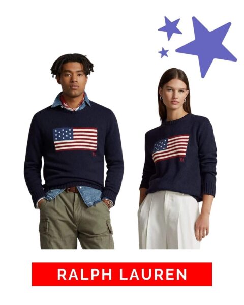 ralph lauren matching icon flag sweater