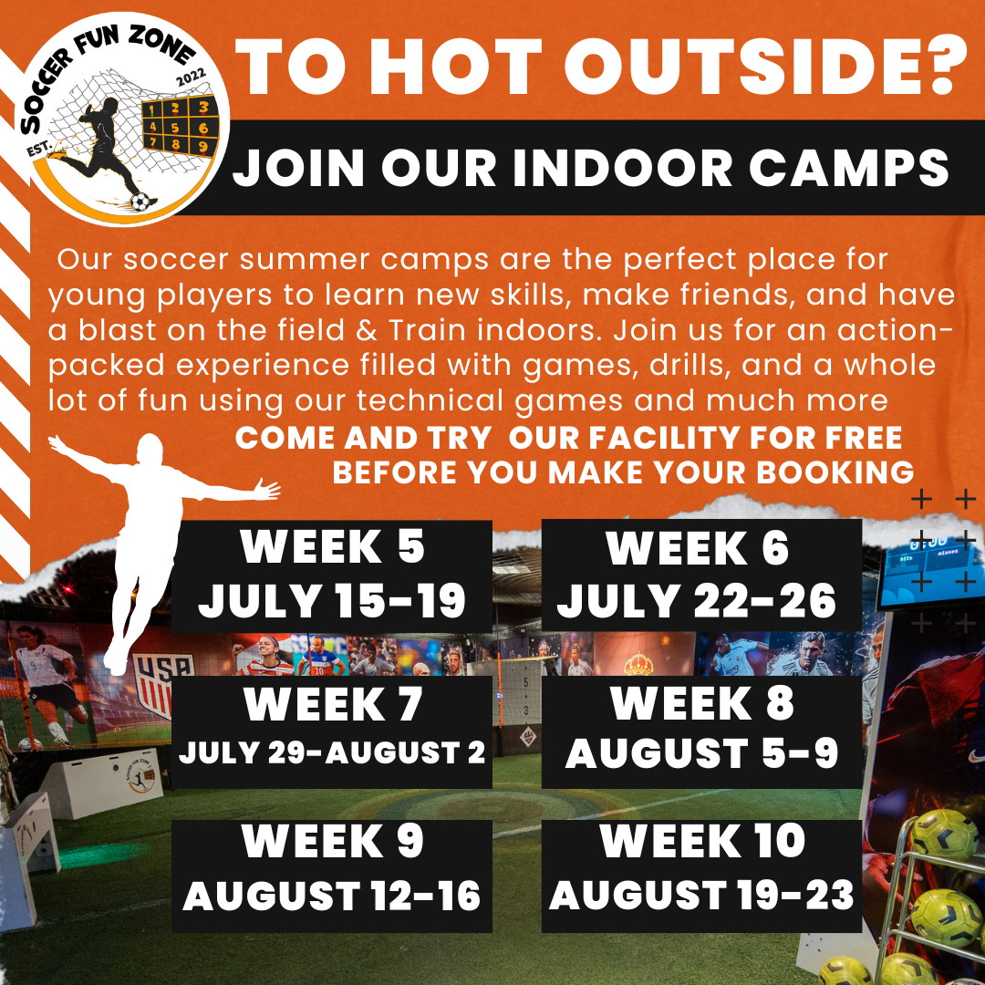 SoccerCamps soccer fun zone summer camp