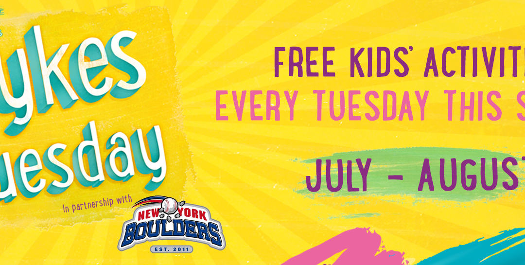 Tykes Tuesday Kids Club is BACK at Palisades Center!