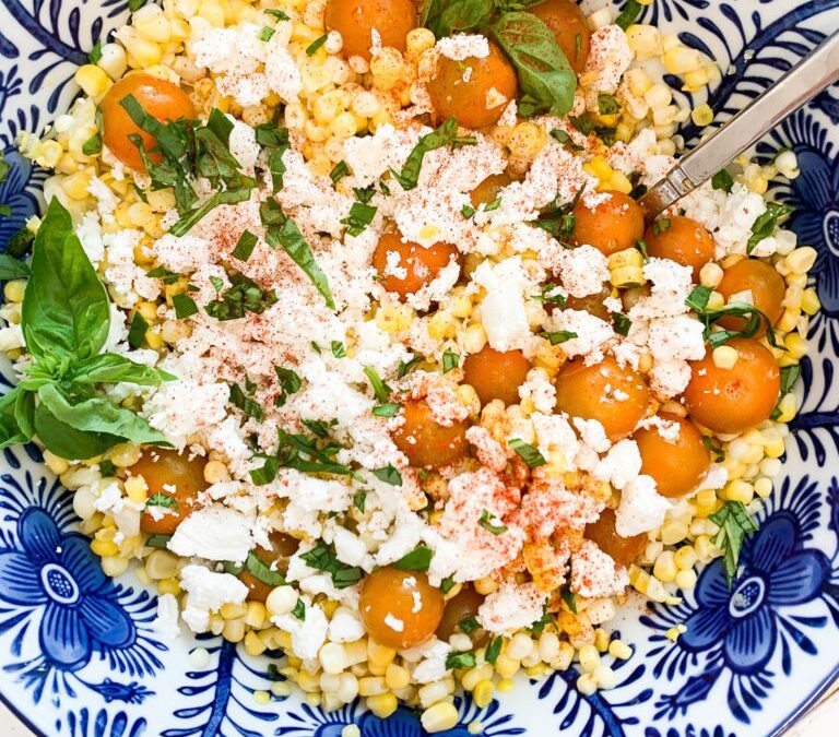 Healthy Summer Recipe: Crispy Cod with Summer Corn Salad
