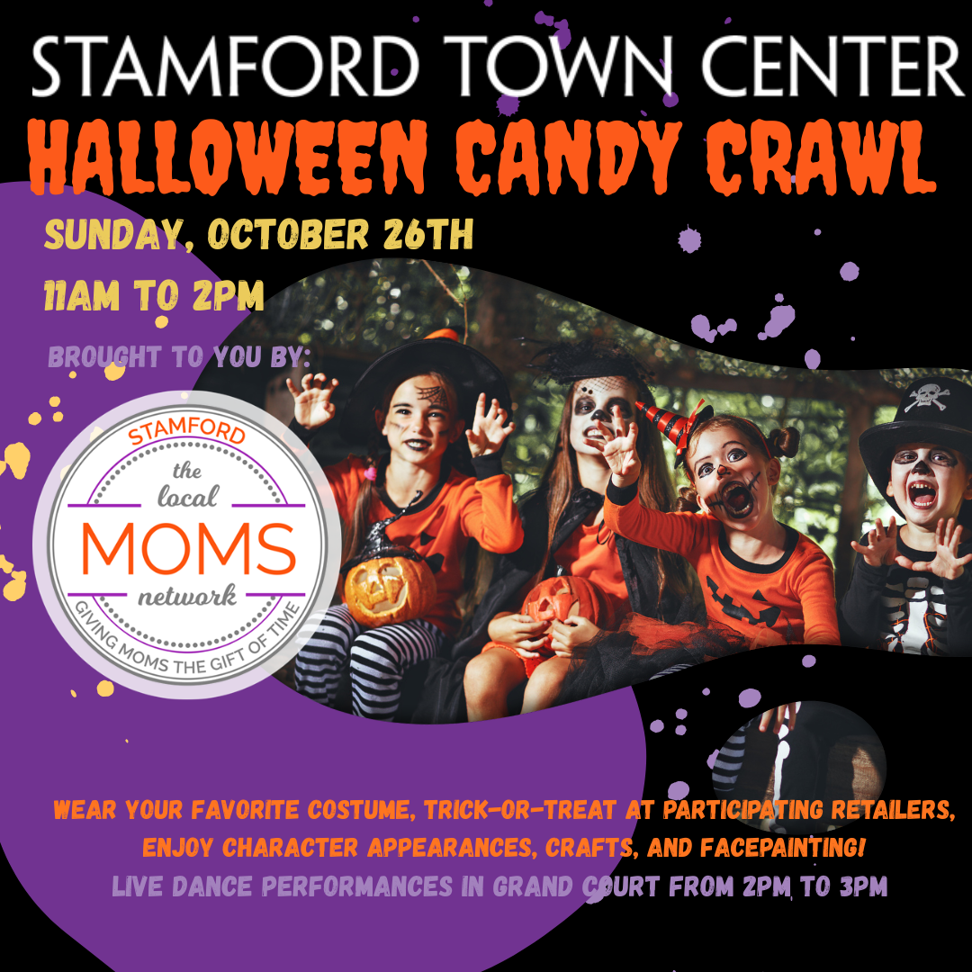 stamford moms candy crawl
