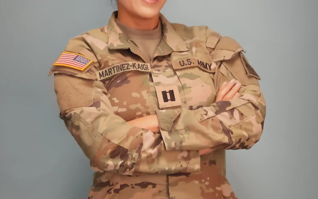 Meet a Mom: CT Army National Guard Captain & Psychologist Valeria Martinez-Kaigi, PhD, MS