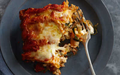 Leah Koenig’s Spring Veggie Matzo Lasagna!