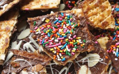Recipe: Sprinkle Matzah Toffee