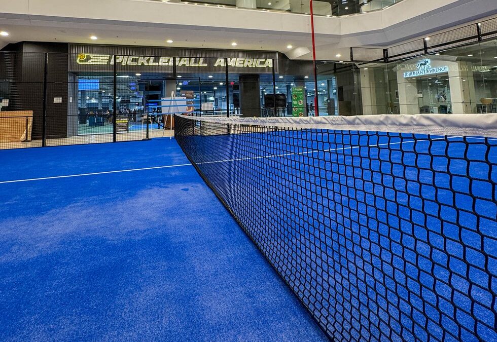 Pickleball America Opens First Indoor Mall Padel Court at Stamford Town Center!
