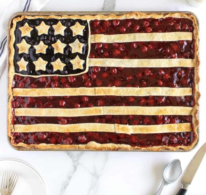 Recipe: American Flag Pie