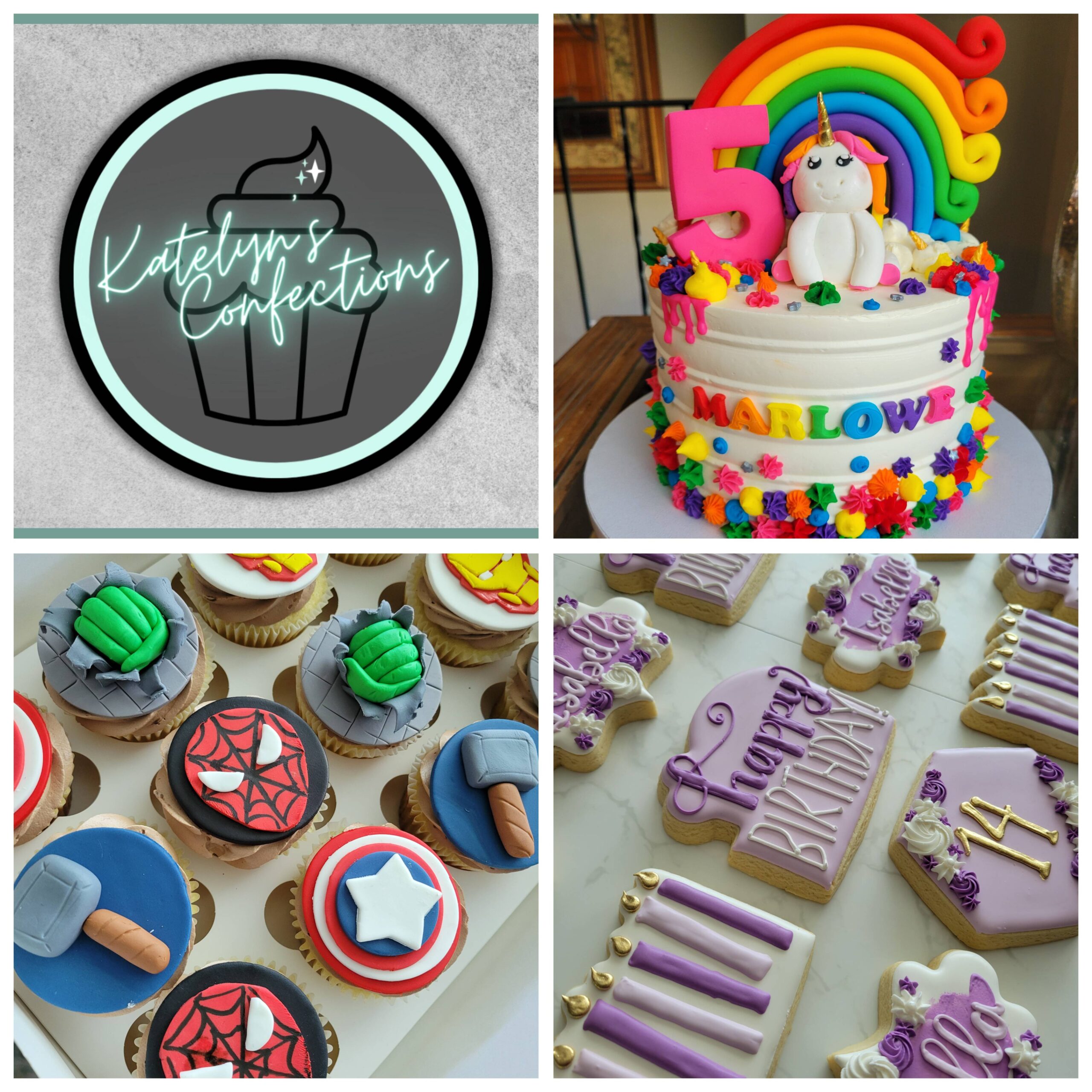 bella's custom treats birthday party
