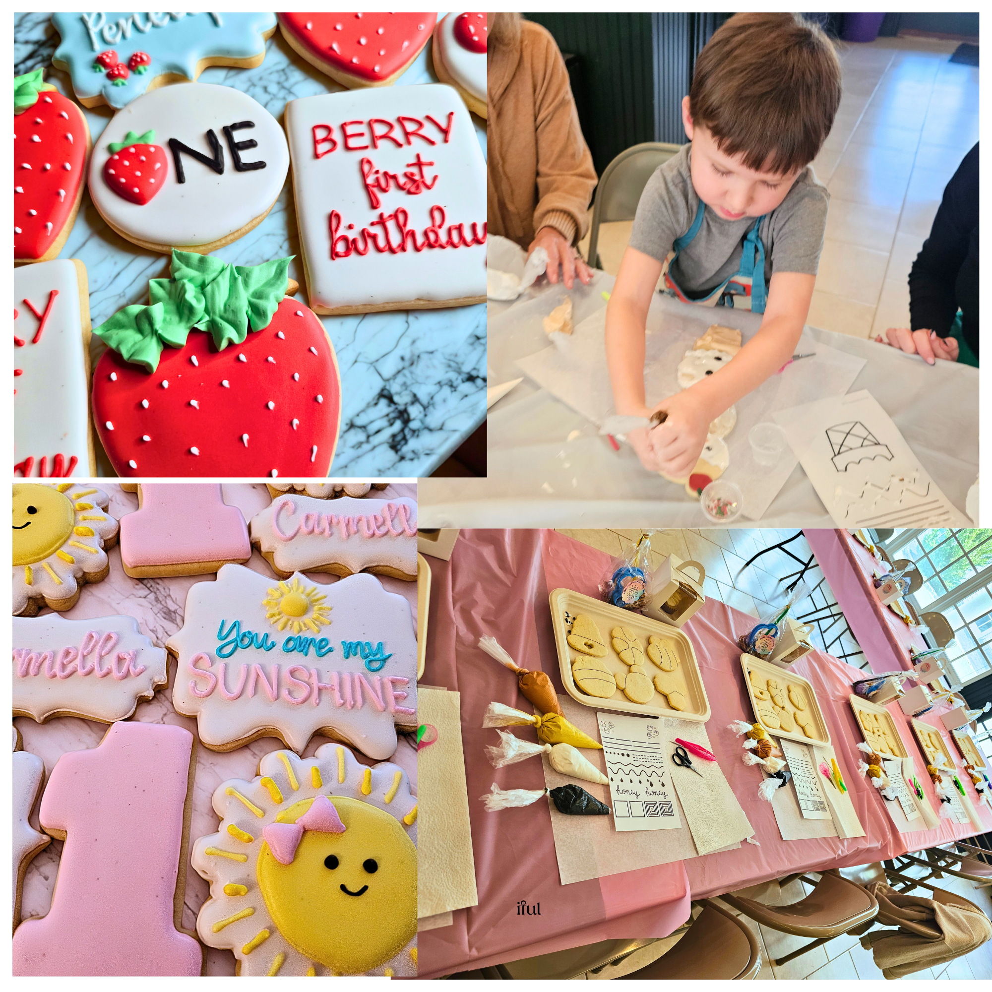 bella's custom treats birthday party