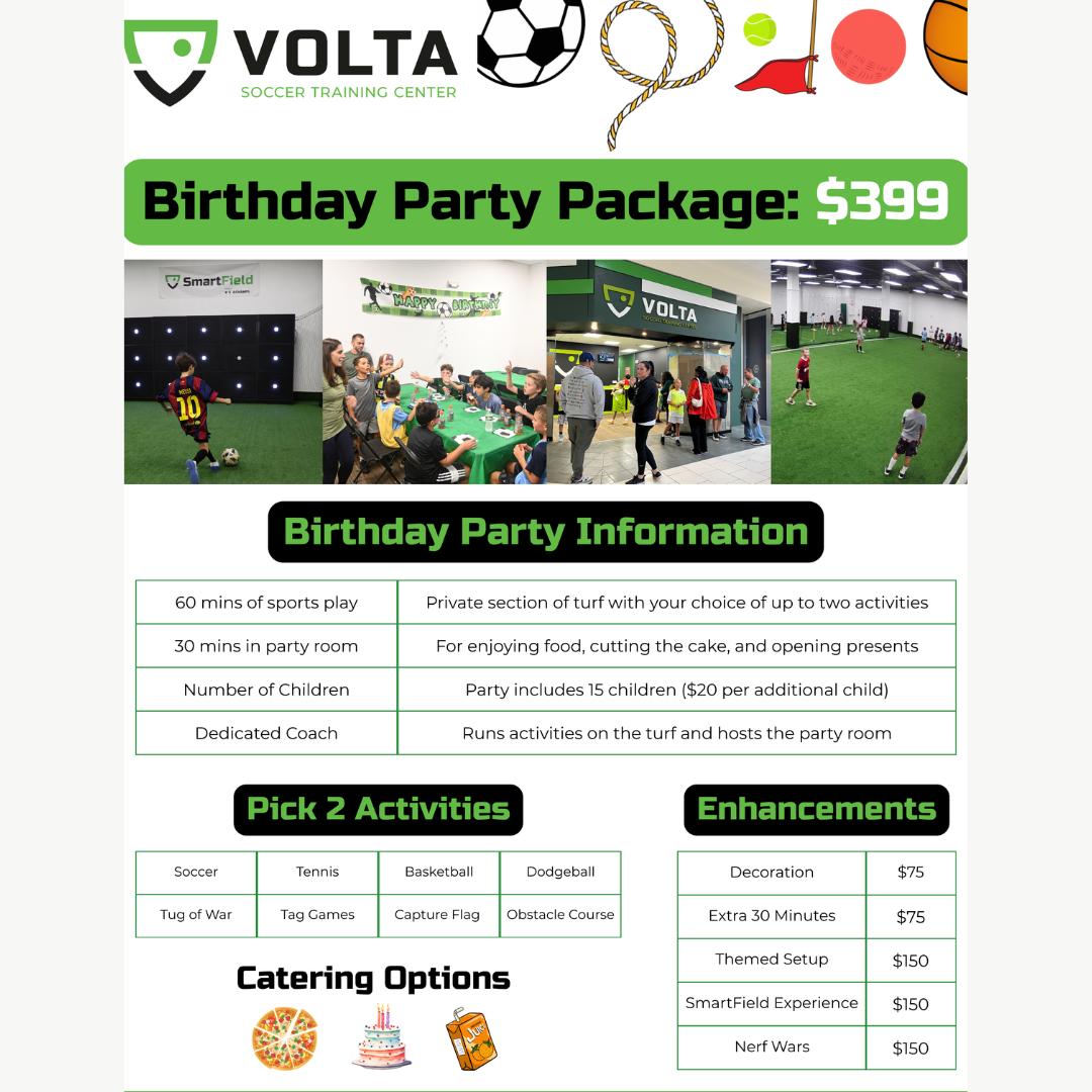 soccer fun birthday party