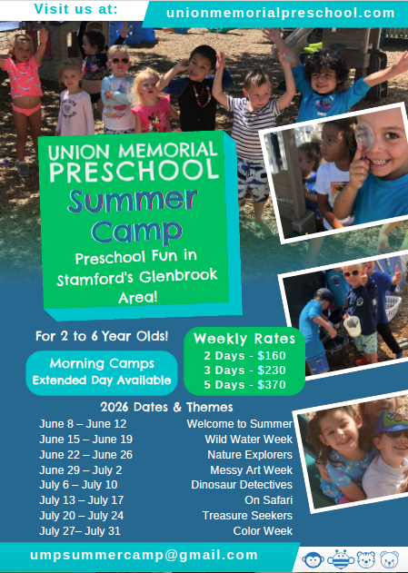 union memorial summer camp 2025