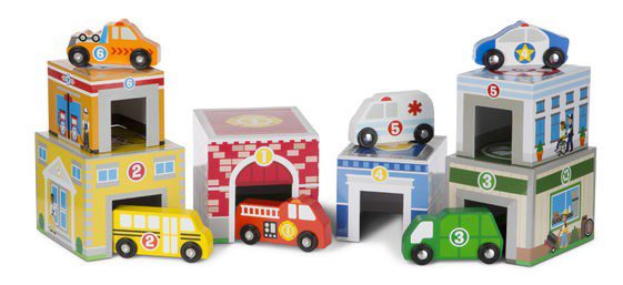 nesting & sorting buildings & vehicles