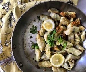 Five Ingredient Fridays! Artichoke Francese