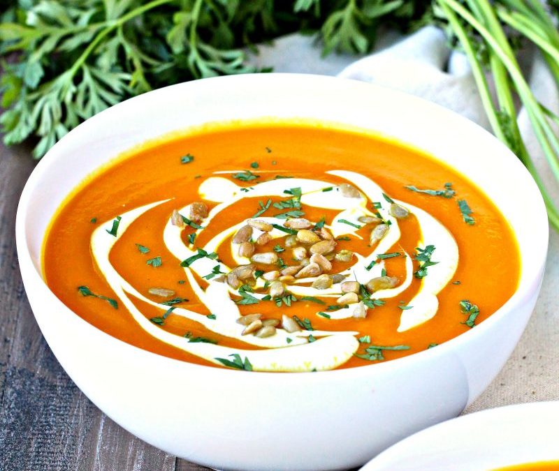 Immunity-Boosting Carrot Turmeric Soup