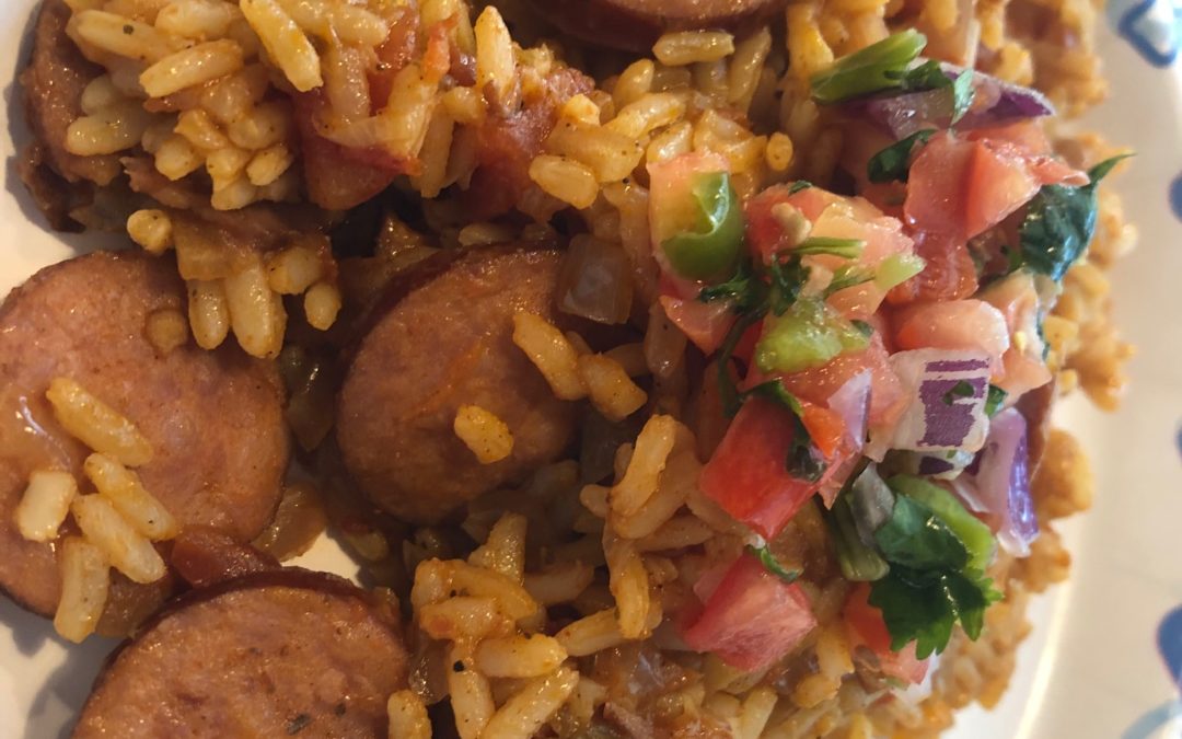 Quick and Easy Game Day Jambalaya