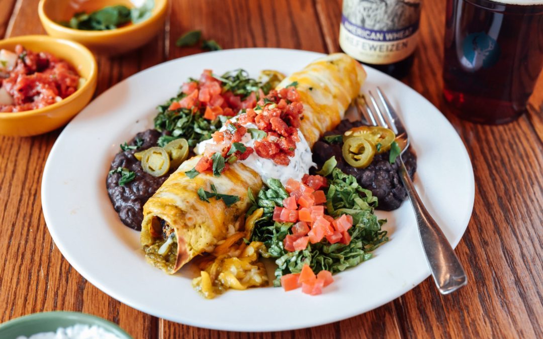 Deer Valley Roasted Butternut Squash & Bean Enchiladas