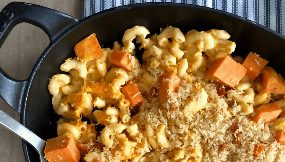Butternut Squash Macaroni and Cheese from Anna Gass