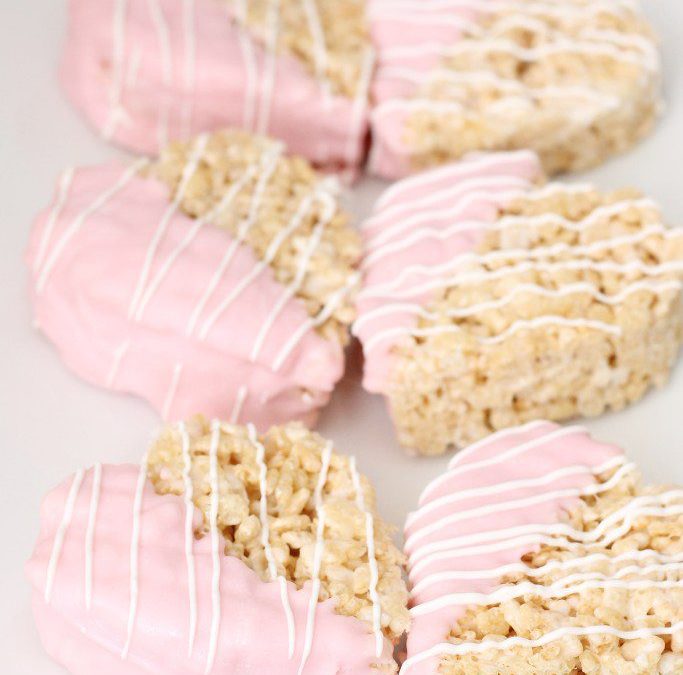 Valentine’s Rice Krispie Treats