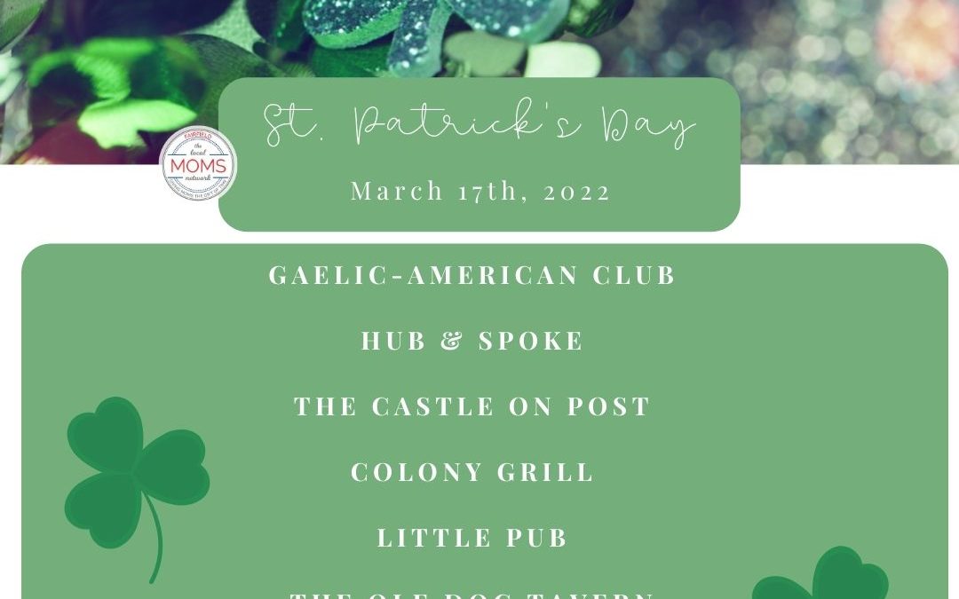 St. Patrick’s Day Events!