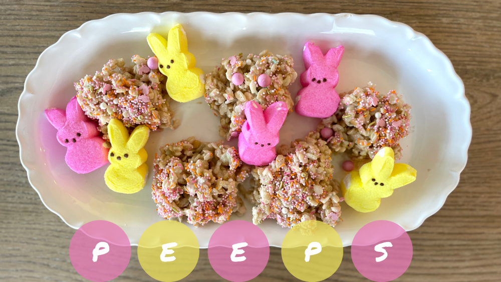 Peeps Rice Krispies Treats