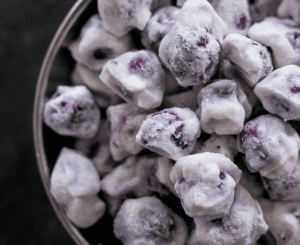 Frozen Yogurt Blueberries Courtesy of NSK