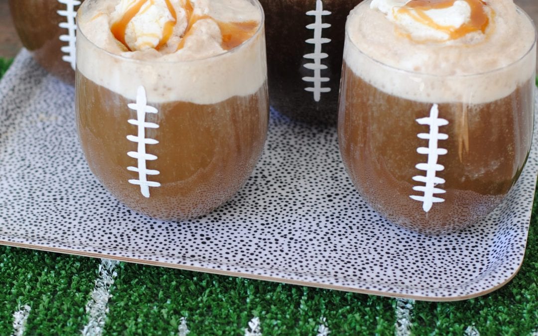A Super Bowl Spin on Root Beer Floats!
