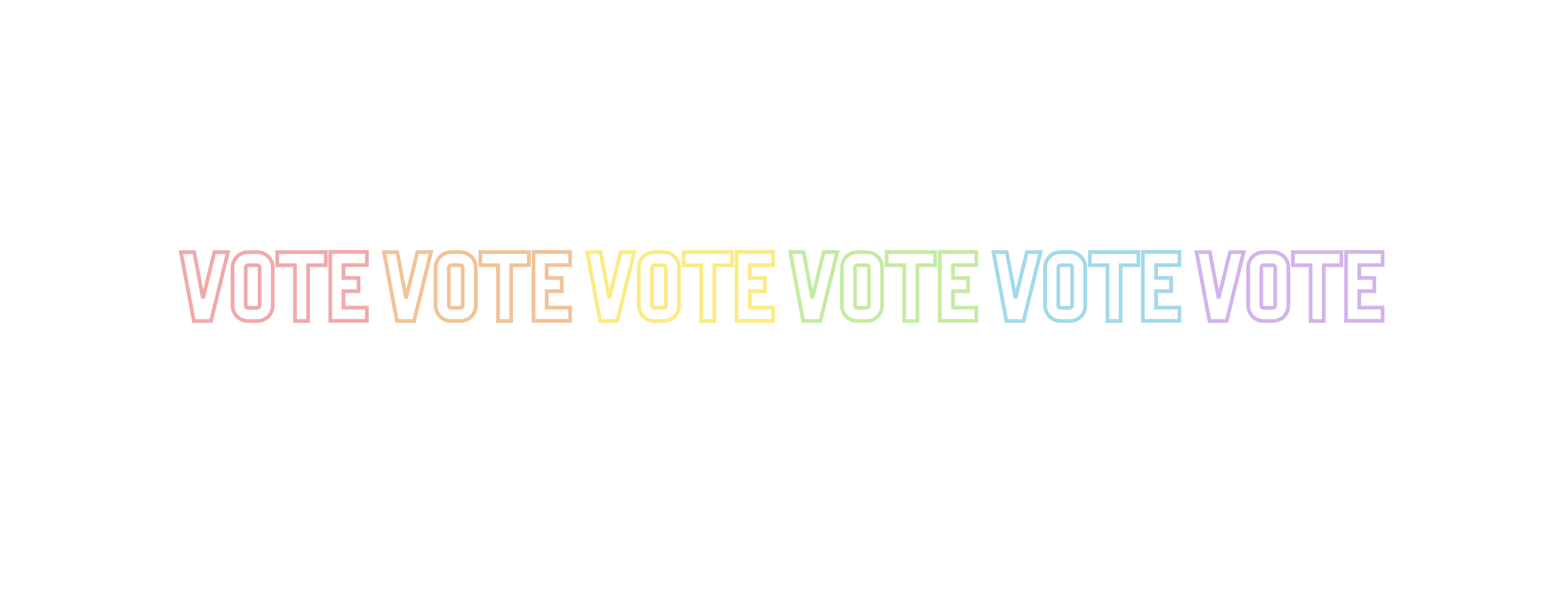 image of the words vote