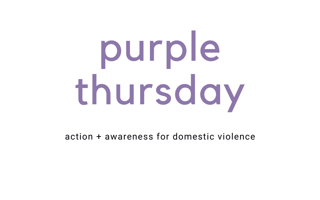 Purple Thursday | Action Against Domestic Violence