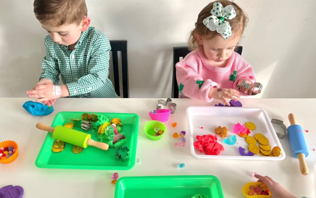 DIY St. Patrick’s Day Playdough Kit