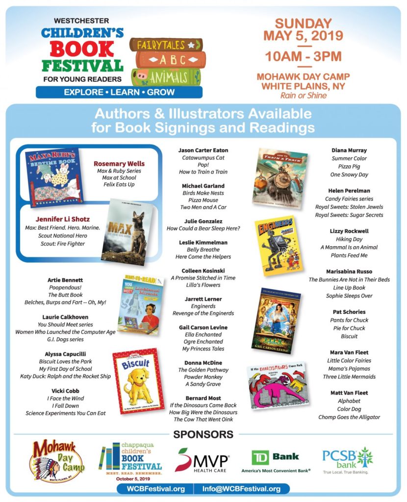 What to Know About the Westchester Children’s Book Festival Northern