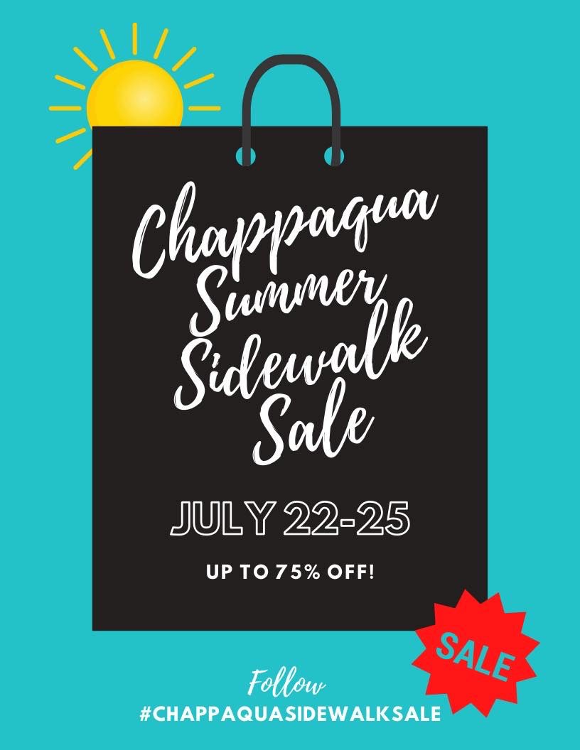 Chappaqua’s Summer Sidewalk Sale 