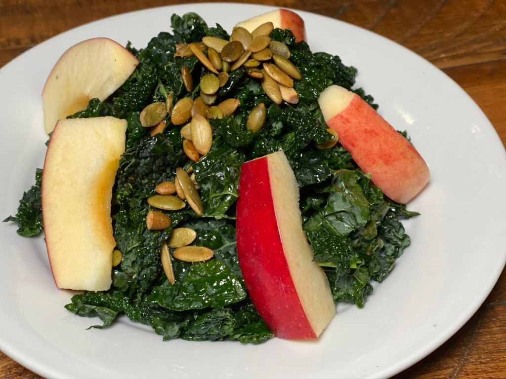 Kale salad bedford playhouse