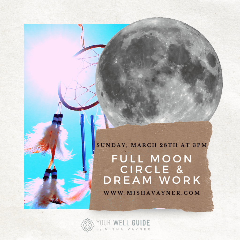 Join a Monthly Women's Moon Circle with a Holistic Health Coach