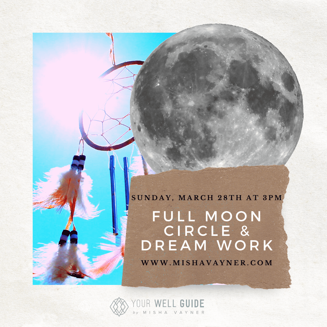 Join a Monthly Women’s Moon Circle with a Holistic Health Coach