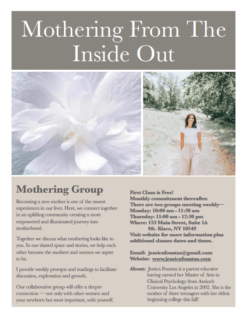 Mothering Group in Mount Kisco