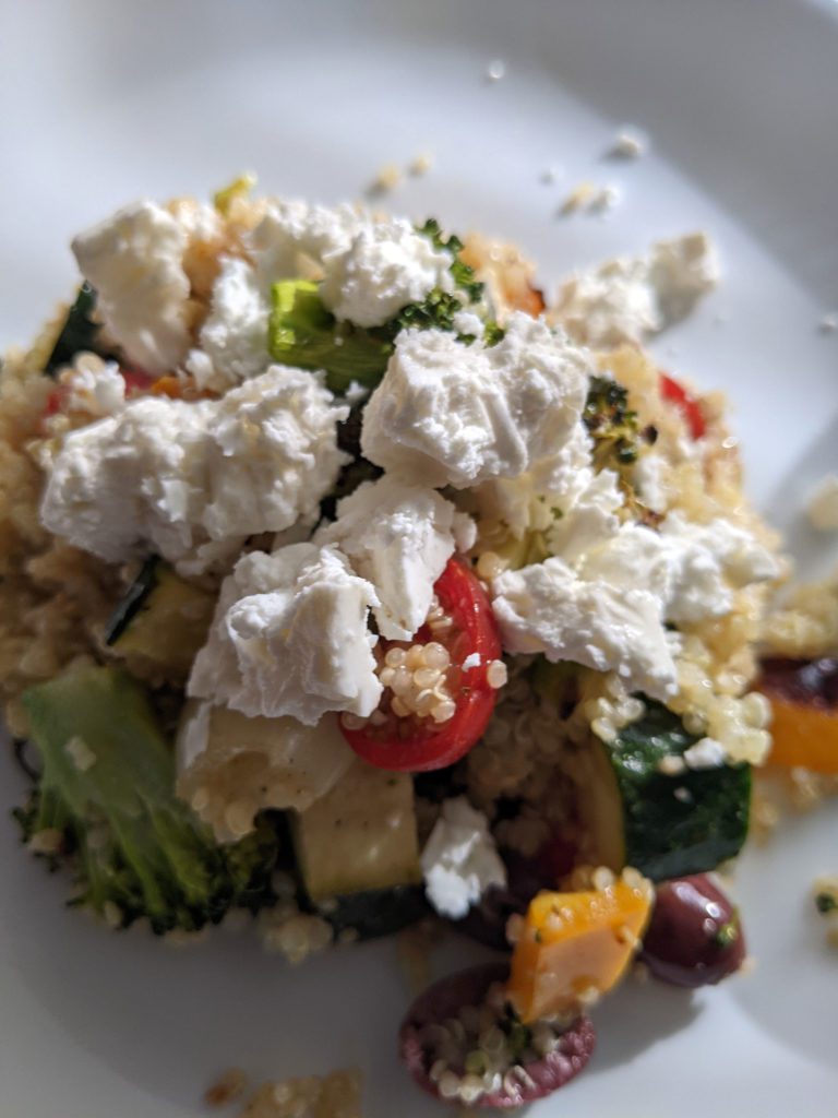 Fresh Eats with Jenn: Warm Quinoa Salad with Roasted Vegetables