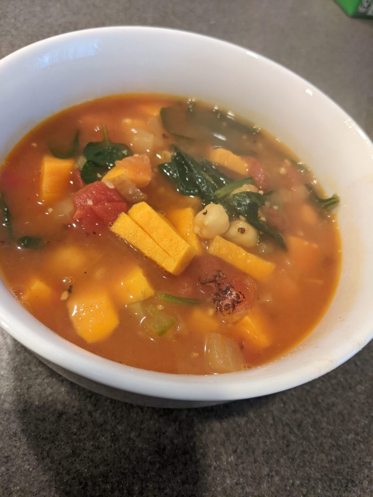 Fresh Eats with Jenn: Vegetable Soup with Warm Spices