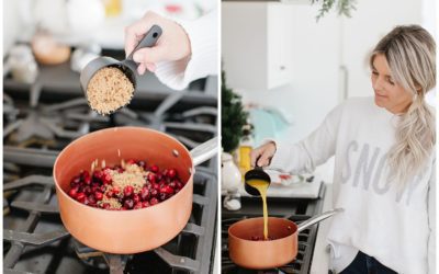 Ali Fedotowsky-Manno Thanksgiving Cranberry Sauce Recipe!