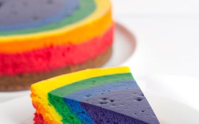 Rainbow Cheesecake