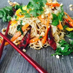 Veggie Soba Noodle Salad