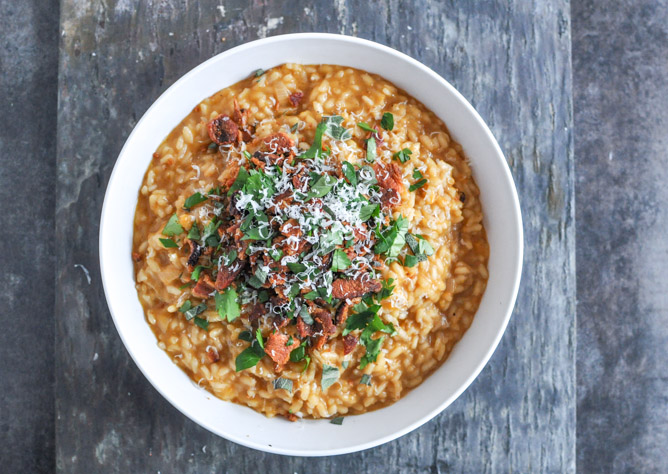 Sweet Potato Risotto