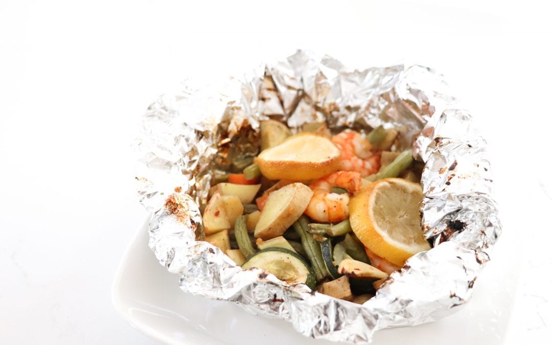 Easy Dinner BBQ Foil Packs (GF) by The Big Little Spoon