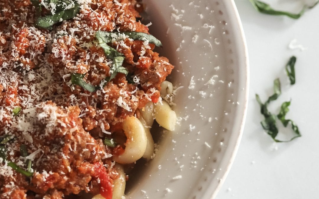 Bomb Bolognese by Jackie Cooks and Drinks