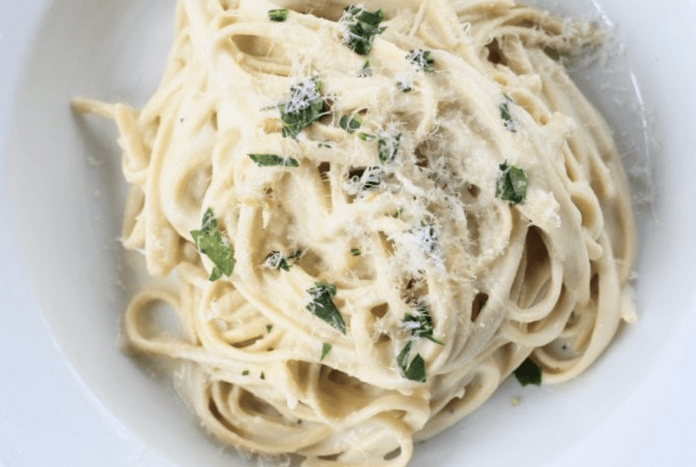Cauliflower Alfredo Pasta